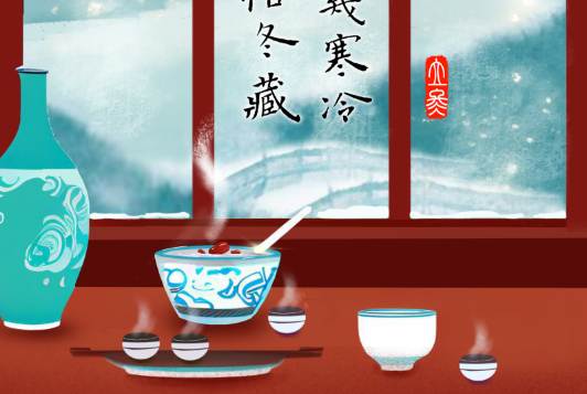 手绘·立冬 | 冬天，是树木年轮的最后一笔