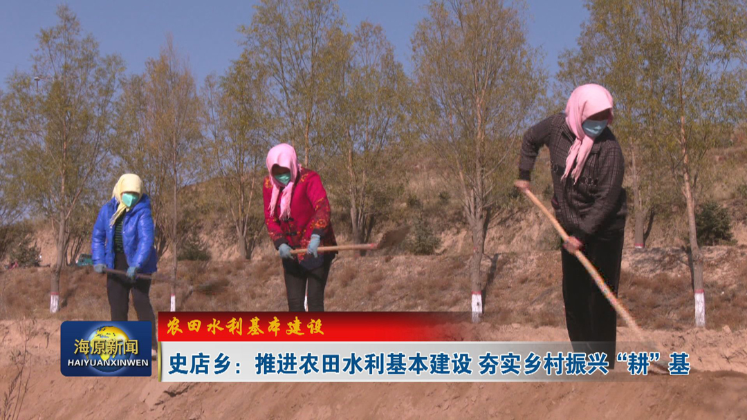 【农田水利基本建设】史店乡：推进农田水利基本建设 夯实乡村振兴“耕”基
