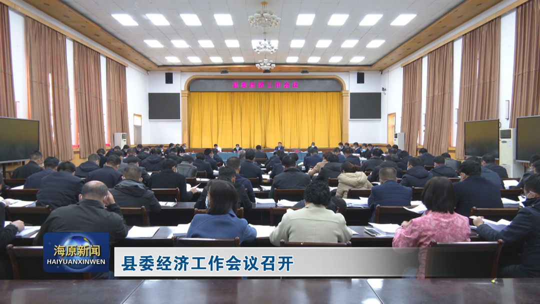 县委经济工作会议召开