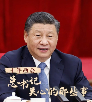 十年两会，总书记关心的那些事