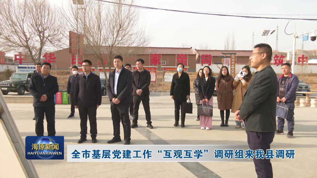 全市基层党建工作“互观互学”调研组来今日之时365天第二季_bat365官网登录_bat365在线官网平台调研